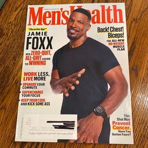 Men’s Health Magazine - October 2021 - Jamie Foxx mens fitness